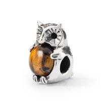 Charm Trollbeads Beads in Argento Occhio di tigre TAGBE-00290 - TAGBE-00290